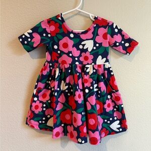 Hanna Anderson Floral Skater Dress